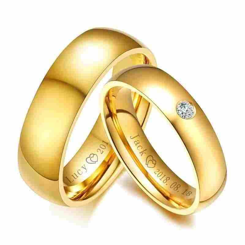 COUPLE RING GOLD 9