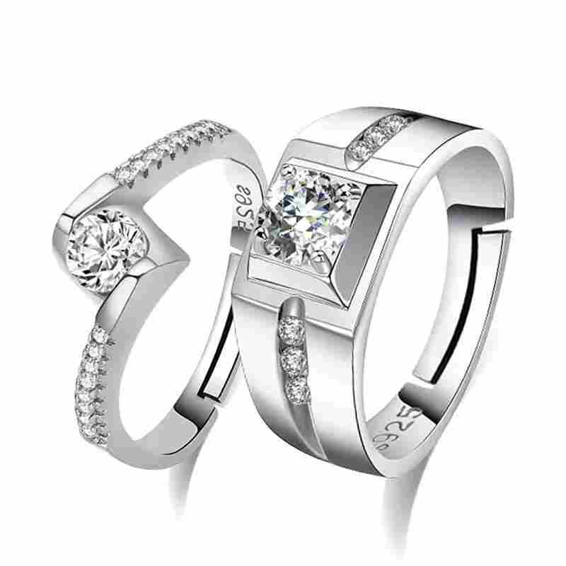 COUPLE RING SILVER