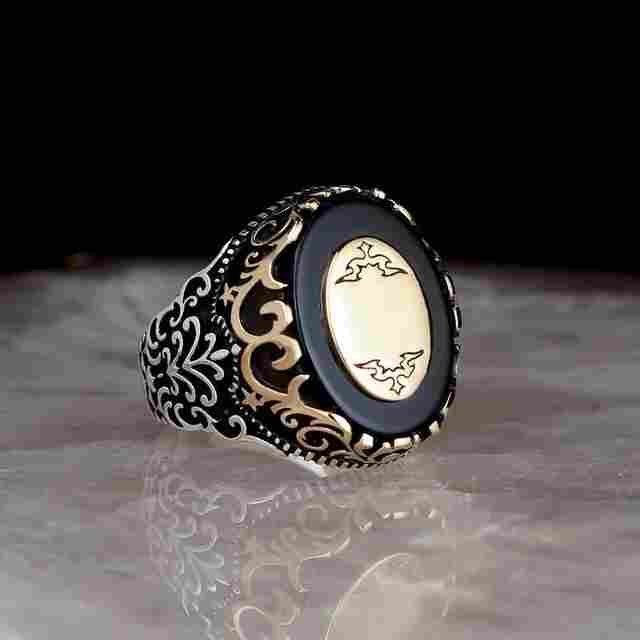 MENS RING SILVER
