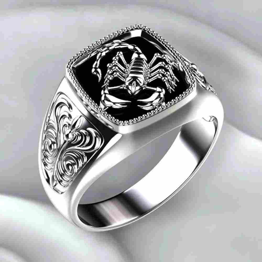 MENS RING SILVER