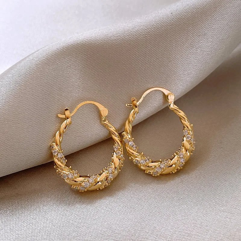 WOMEN EARRINGS GOLD