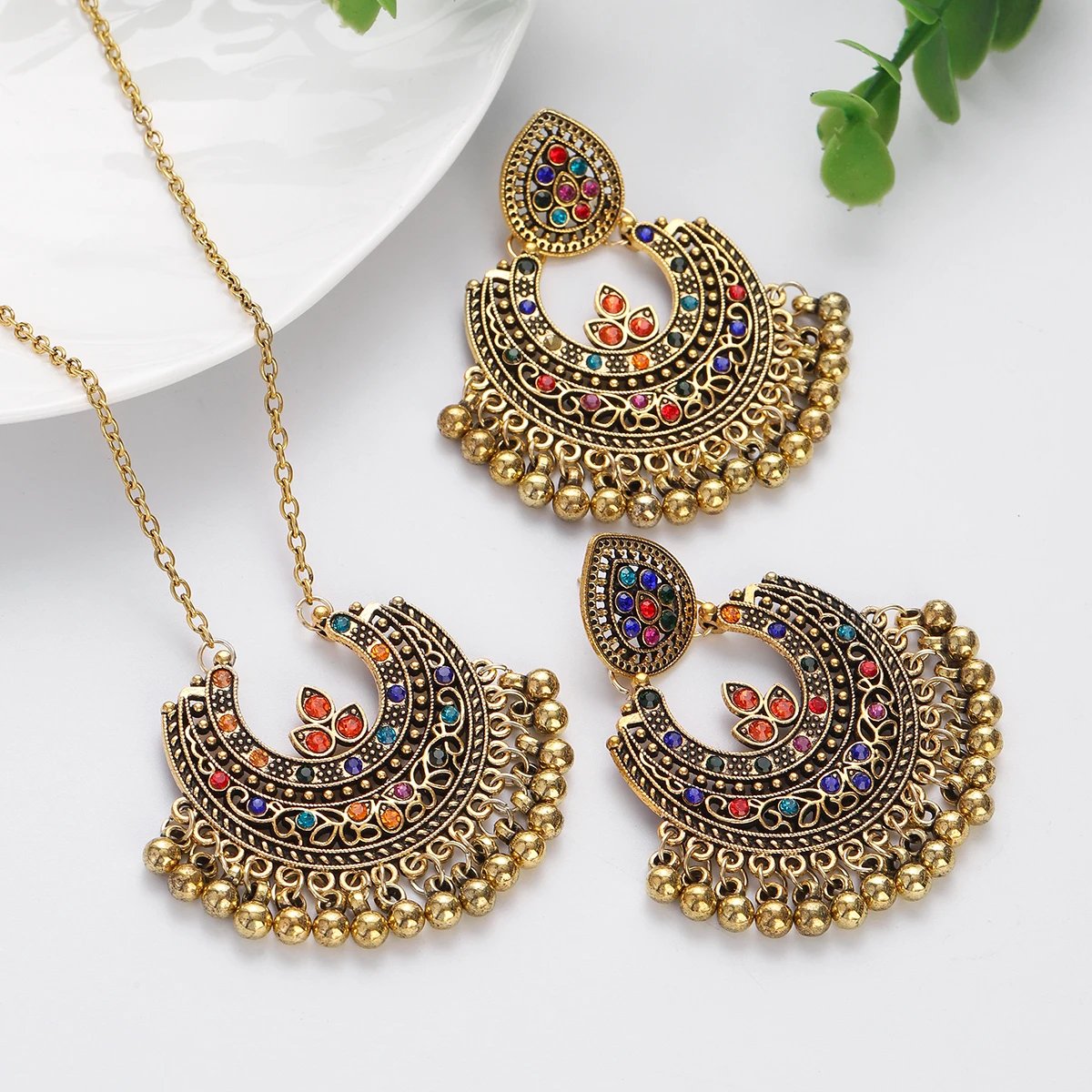 WOMEN NECKLACE SET BIG