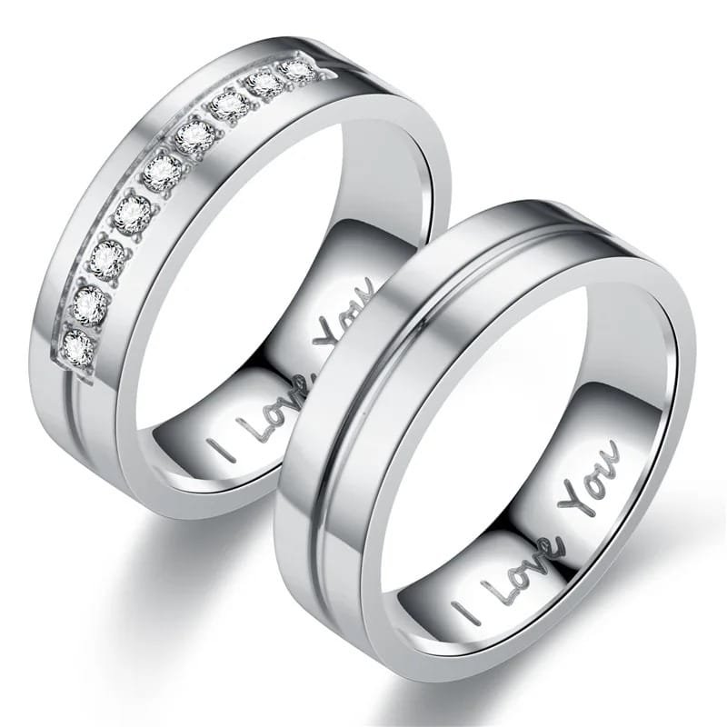 COUPLE RING SILVER