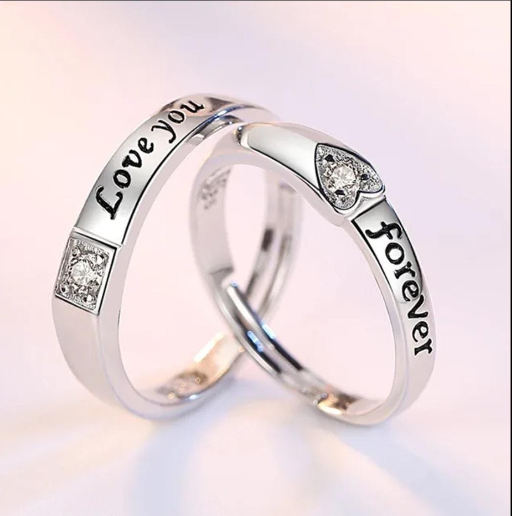 COUPLE RING SILVER