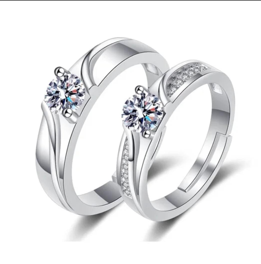 COUPLE RING SILVER