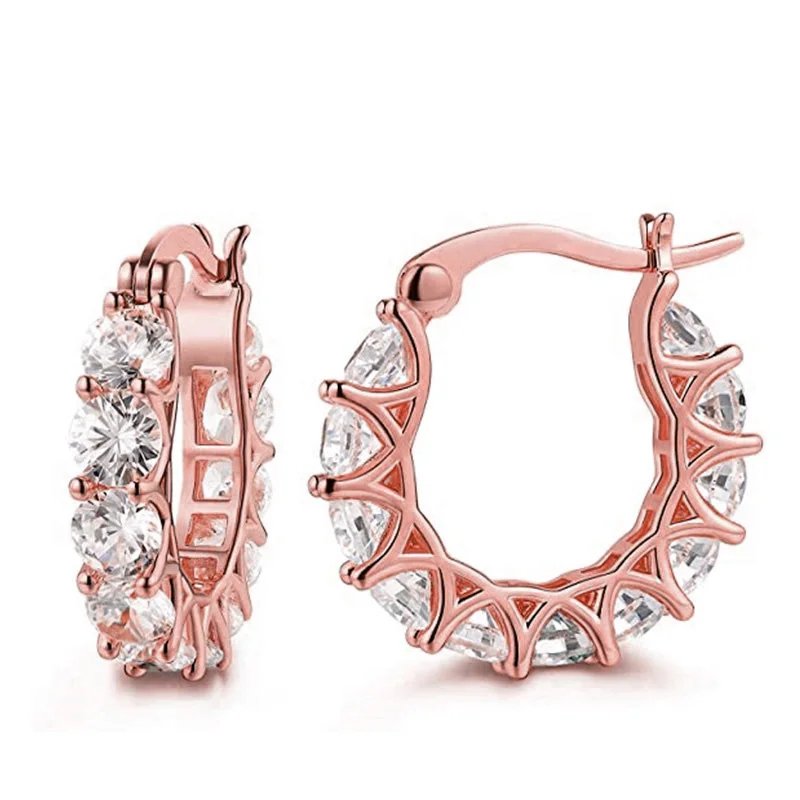 Rosario Hoop Earrings