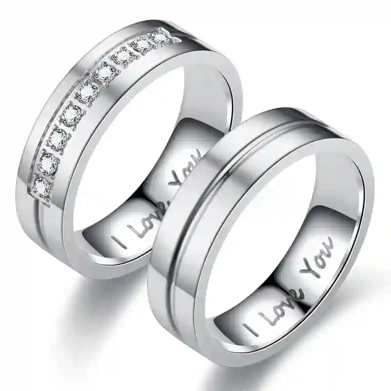 COUPLE RING SILVER