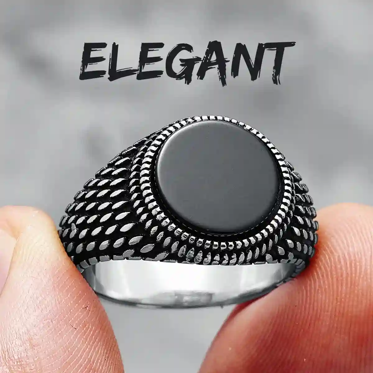 MENS RING SILVER