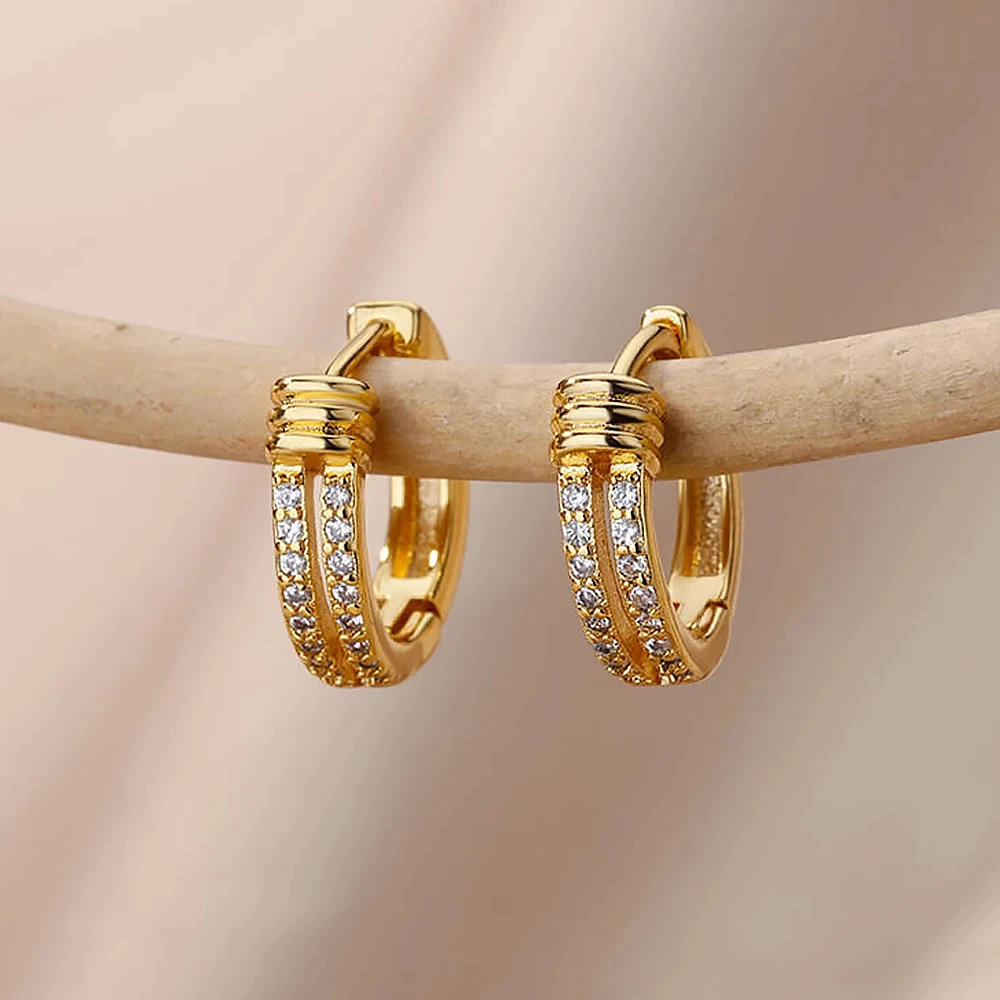 WOMEN EARRINGS GOLD