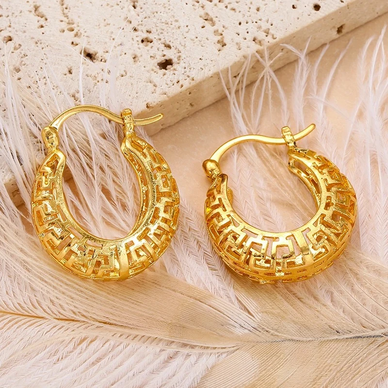 WOMEN EARRINGS GOLD