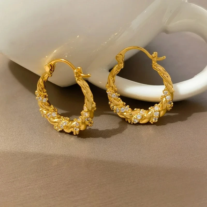 WOMEN EARRINGS GOLD