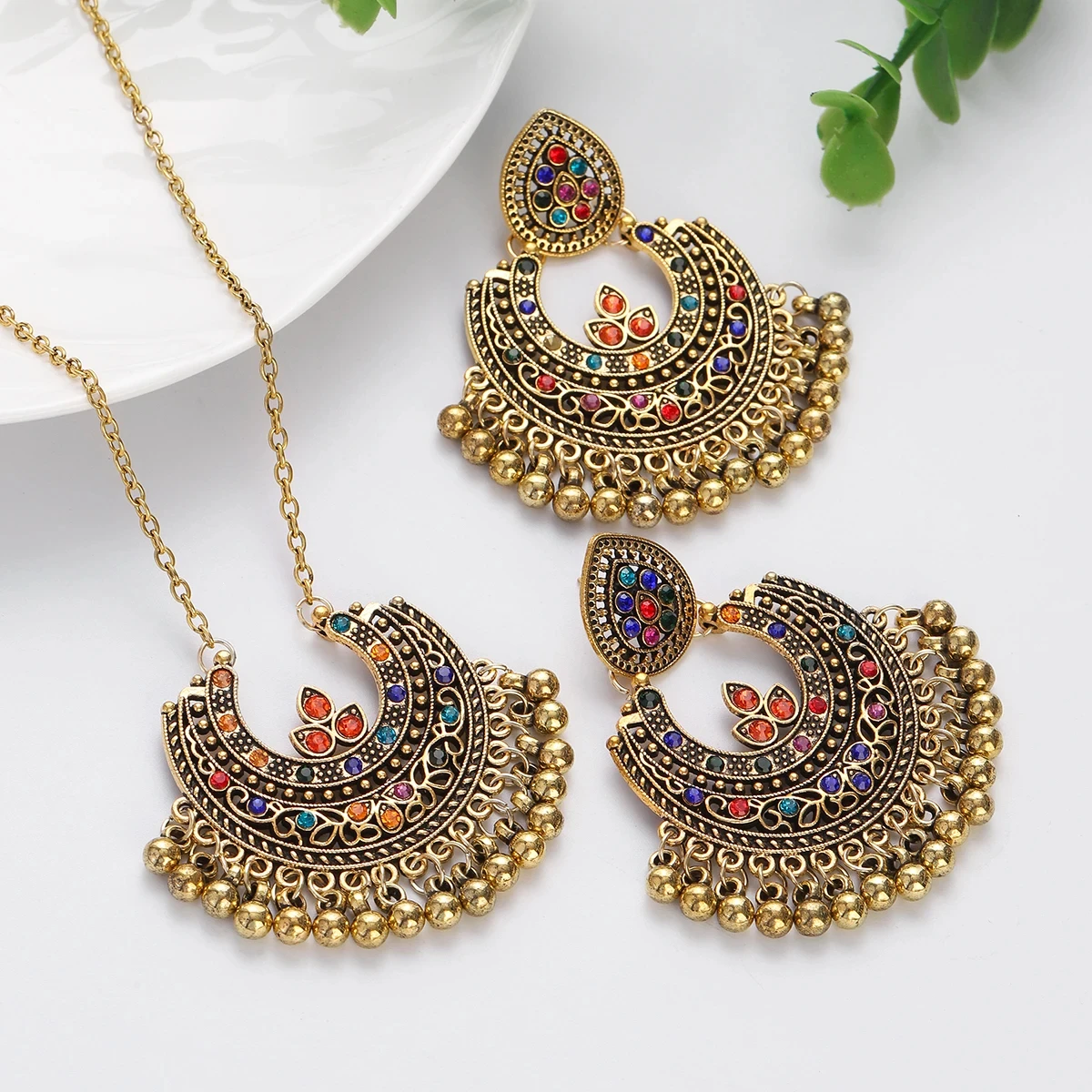 WOMEN NECKLACE SET BIG