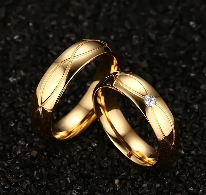 COUPLE RING GOLD
