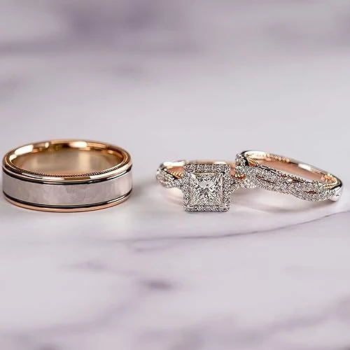 COUPLE RING ROSE  GOLD