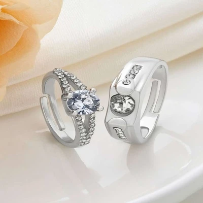 COUPLE RING SILVER