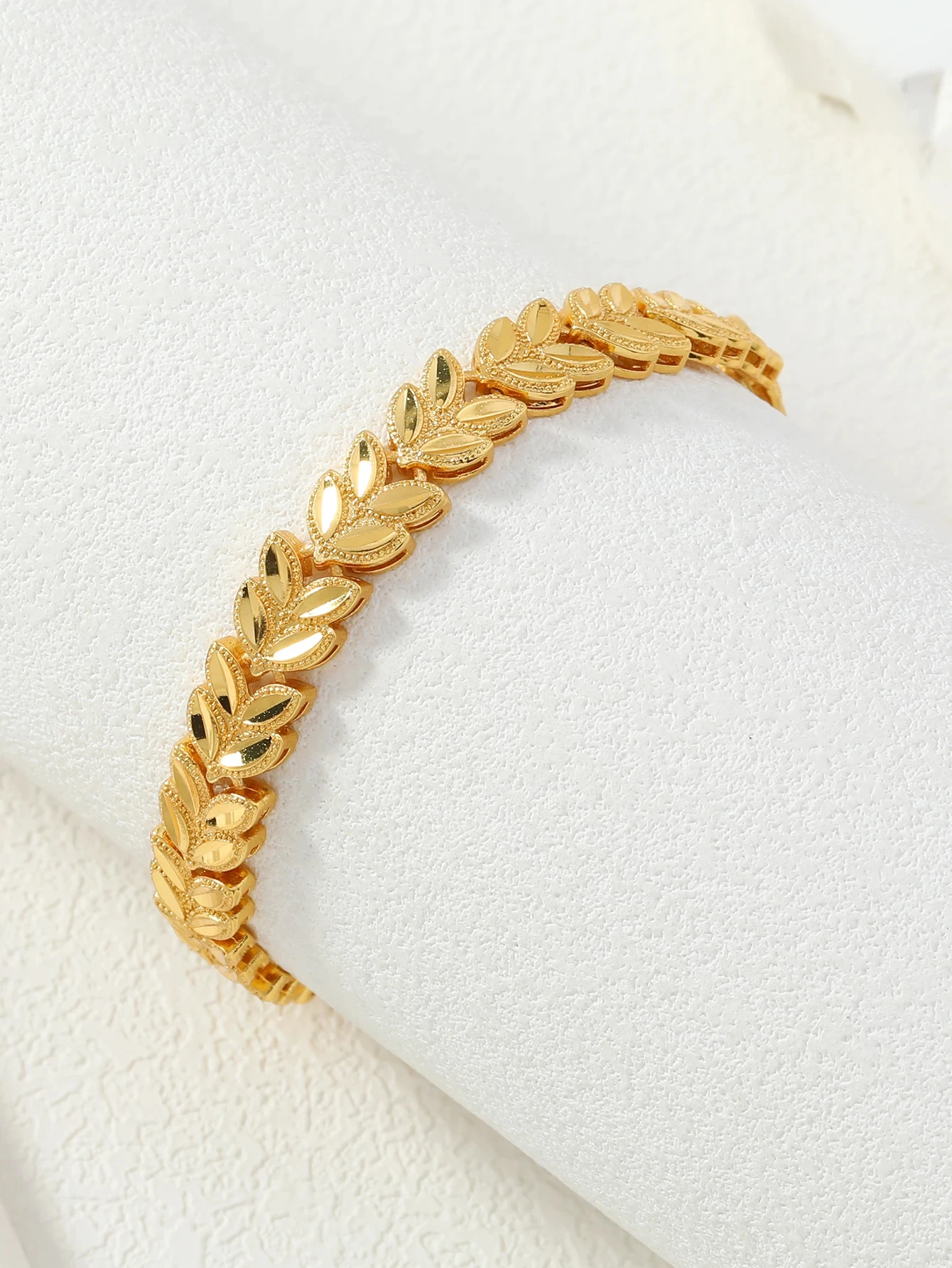 Gold Petal Bracelet