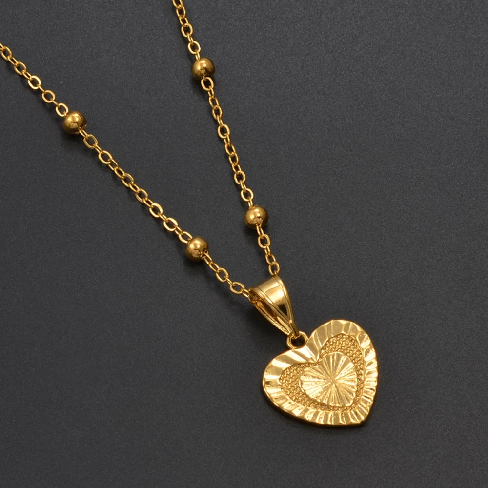 The Golden Luminary Heart Pendant