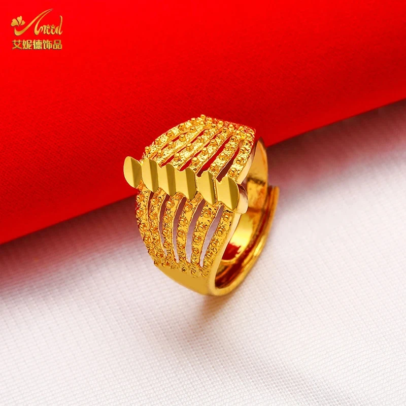 Royal Marquise Mesh Gold Ring