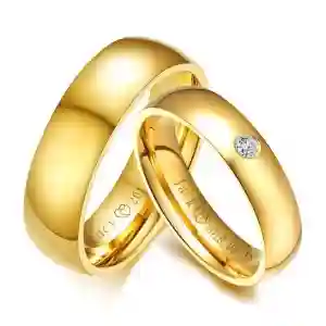 COUPLE RING GOLD 9