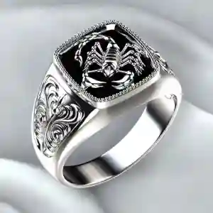 MENS RING SILVER