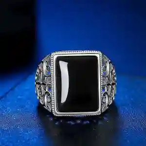 MENS RING SILVER