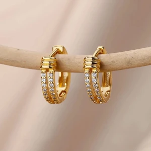 WOMEN EARRINGS GOLD