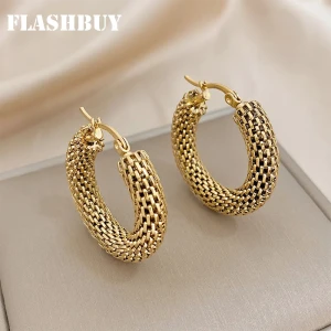 WOMEN EARRINGS GOLD
