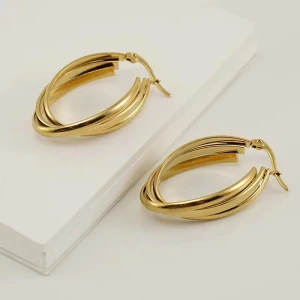 WOMEN EARRINGS GOLD