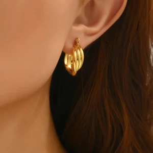 WOMEN EARRINGS GOLD