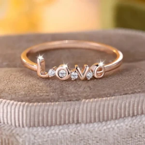 WOMEN ROSE GOLD RING